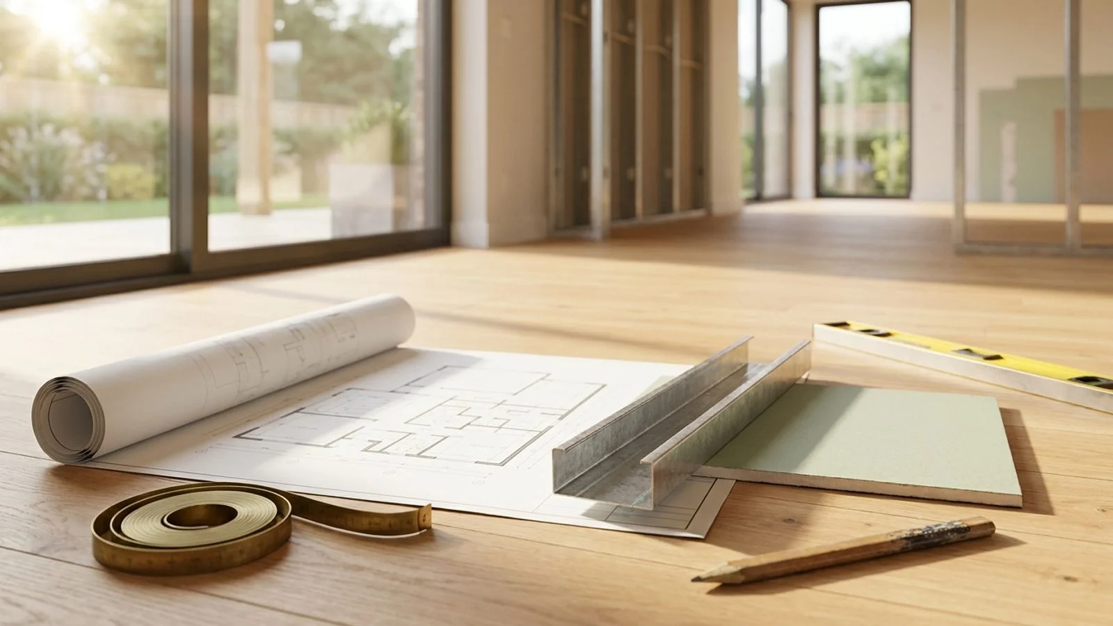 Lot plaquiste : ce que la plâtrerie coûte vraiment sur un chantier